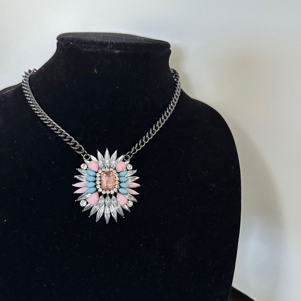 Elegant Multicolor Statement Necklace